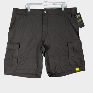 Lee Shorts Men's 42 Gray Cargo Stretch Casual Workwear